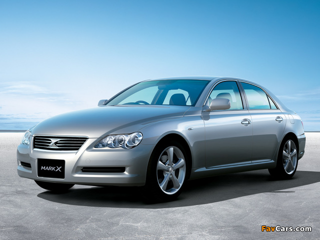 Pictures of Toyota Mark X (GRX120) 2004–09 (640 x 480)