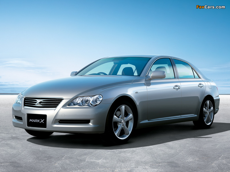 Pictures of Toyota Mark X (GRX120) 2004–09 (800 x 600)