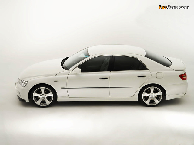 Pictures of Modellista Toyota Mark X Special Version (GRX120) 2004–09 (640 x 480)