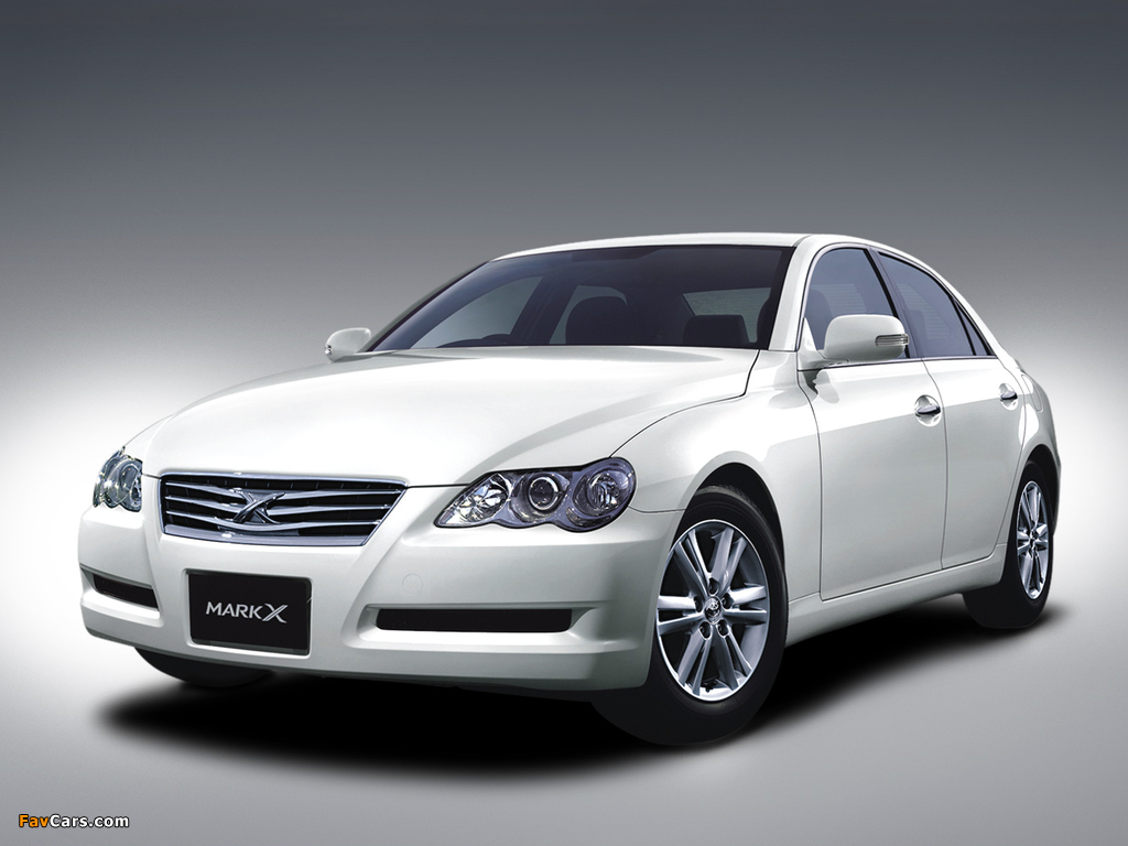 Pictures of Toyota Mark X (GRX120) 2004–09 (1024 x 768)