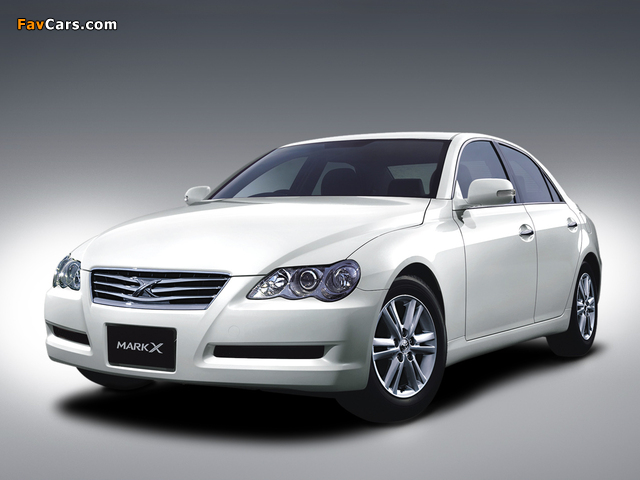 Pictures of Toyota Mark X (GRX120) 2004–09 (640 x 480)