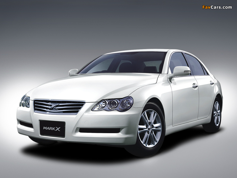 Pictures of Toyota Mark X (GRX120) 2004–09 (800 x 600)