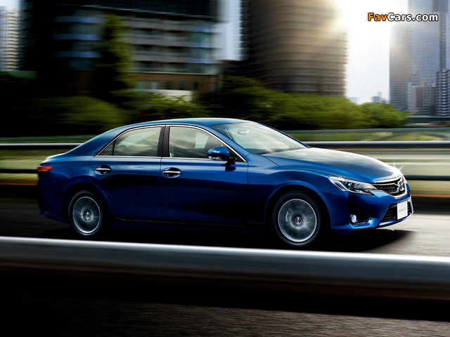 Pictures of Toyota Mark X 250 G (GRX140) 2012 (640 x 480)