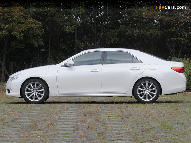 Toyota Mark X Premium (GRX130) 2009 wallpapers (640 x 480)