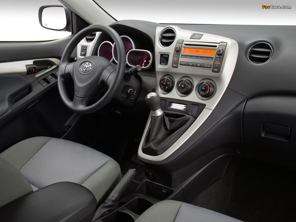 Images of Toyota Matrix XR AWD 2008–11 (1024 x 768)