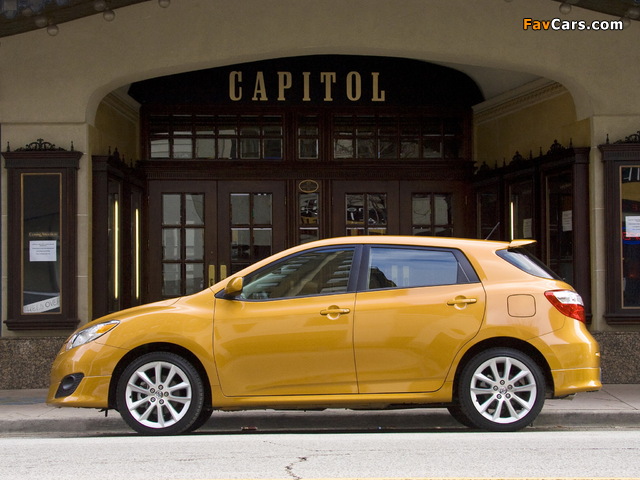 Photos of Toyota Matrix XRS 2008 (640 x 480)