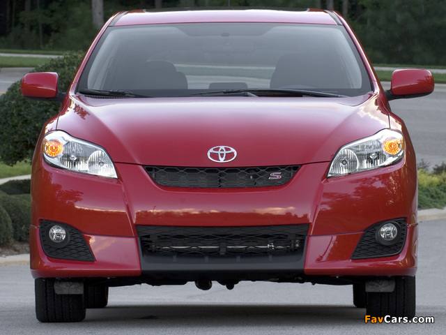 Pictures of Toyota Matrix S 2008–11 (640 x 480)