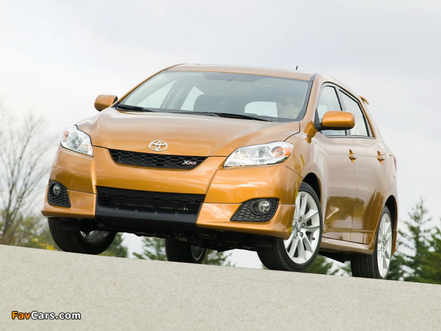 Toyota Matrix XRS 2008 photos (640 x 480)