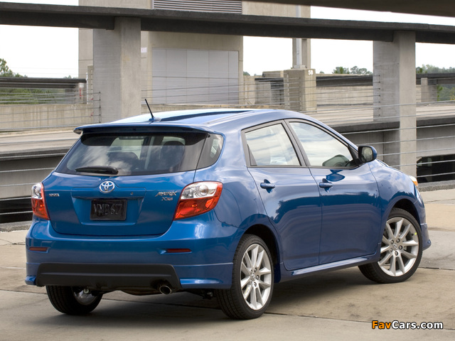 Toyota Matrix XRS 2008 photos (640 x 480)