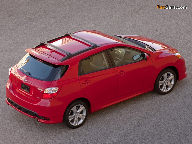 Toyota Matrix S 2011 photos (640 x 480)