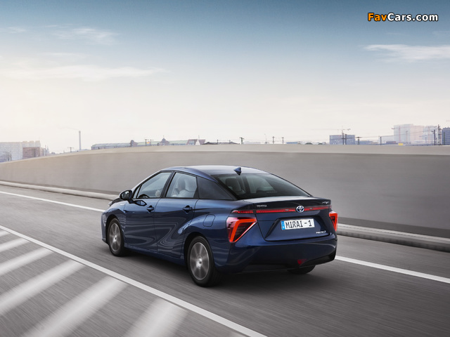 Toyota Mirai EU-spec 2015 wallpapers (640 x 480)