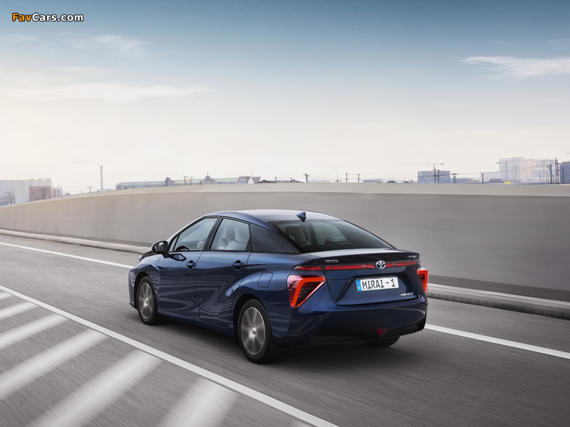 Toyota Mirai EU-spec 2015 wallpapers (800 x 600)