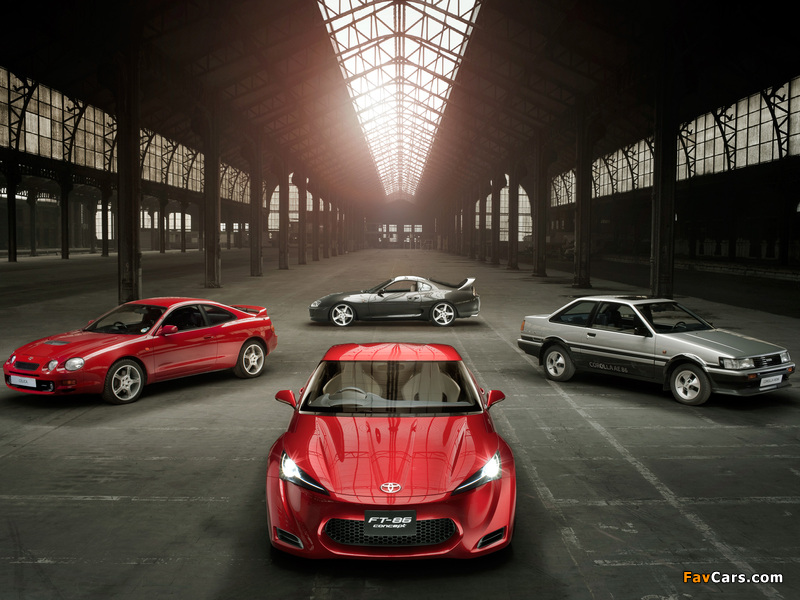 Toyota Corolla GT, Supra, Celica & FT-86 Concept images (800 x 600)