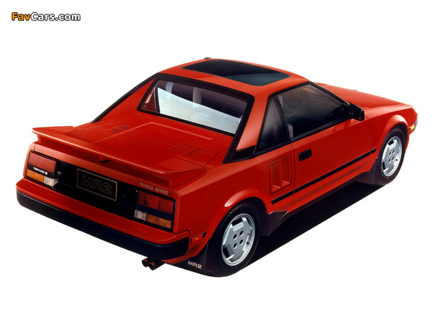 Images of Toyota MR2 US-spec (AW11) 1985–89 (640 x 480)
