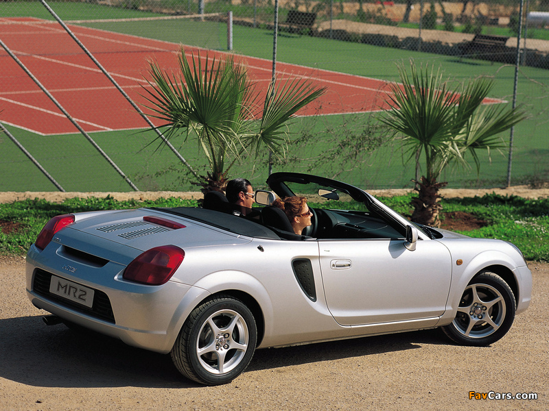 Images of Toyota MR2 Roadster 1999–2002 (800 x 600)