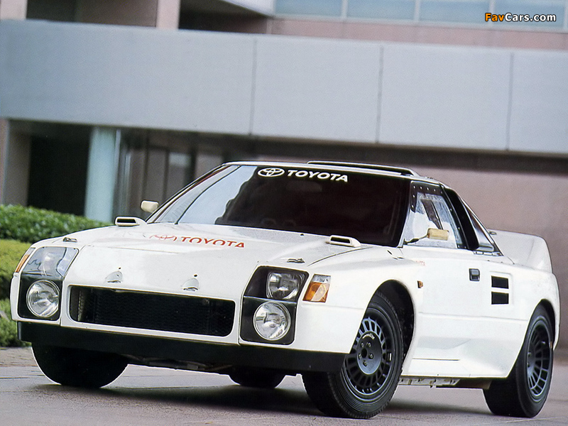 Photos of Toyota MR2 Group B Prototype 1987 (800 x 600)