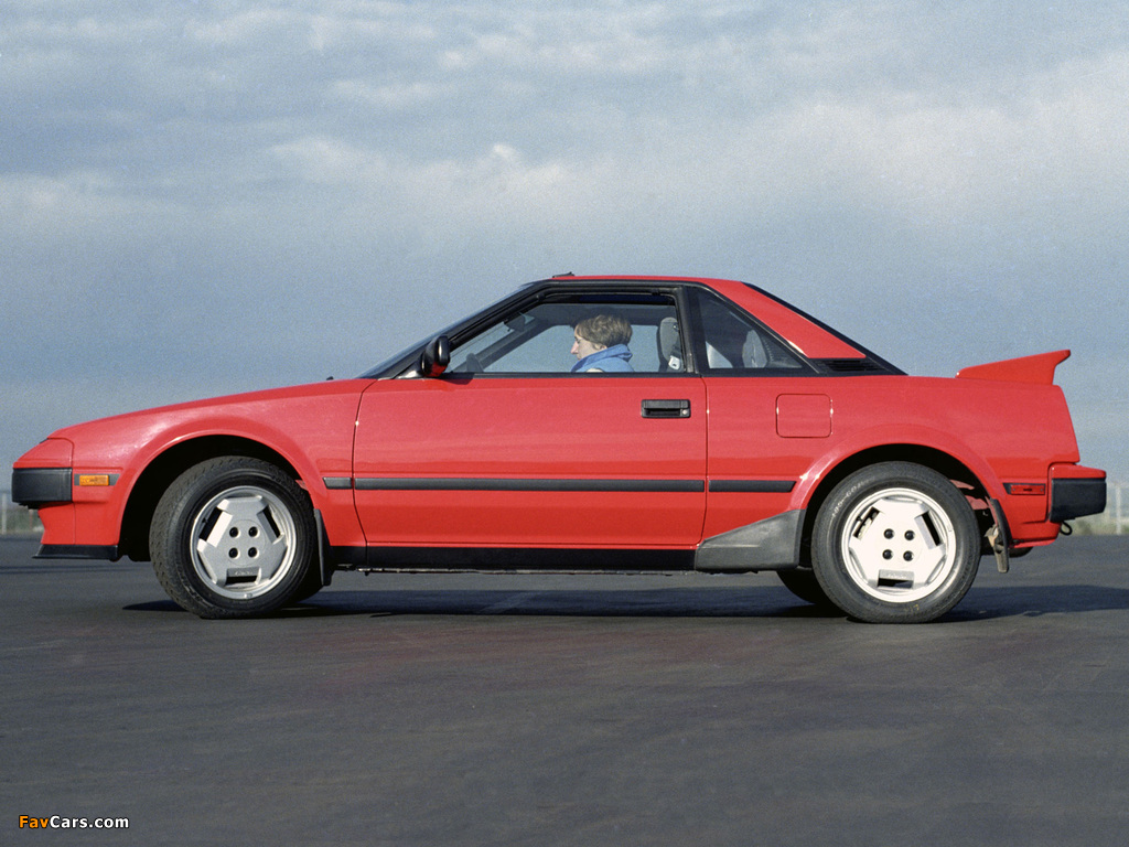 Pictures of Toyota MR2 US-spec (AW11) 1985–89 (1024 x 768)