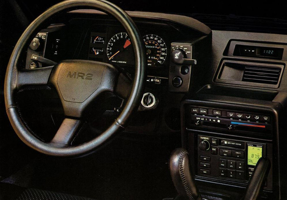 Pictures of Toyota MR2 US-spec (AW11) 1985–89
