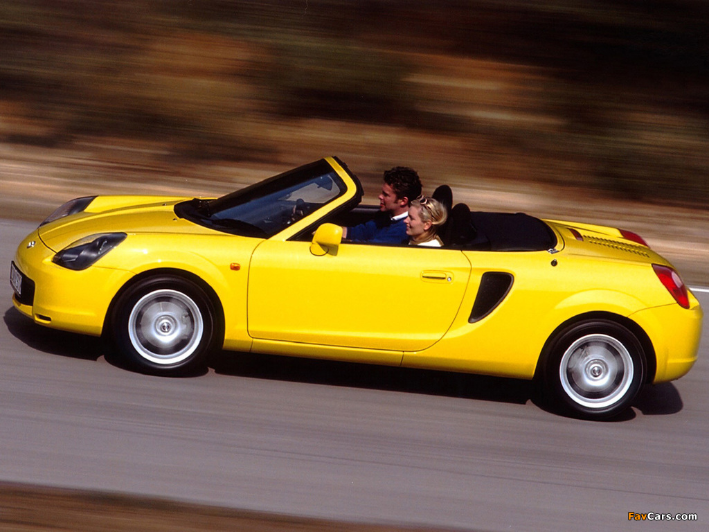 Pictures of Toyota MR2 Roadster UK-spec 1999–2002 (1024 x 768)