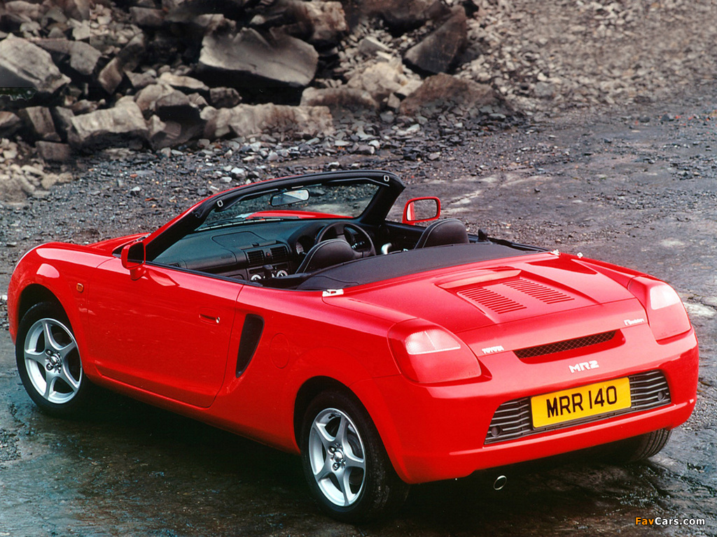 Pictures of Toyota MR2 Roadster UK-spec 1999–2002 (1024 x 768)