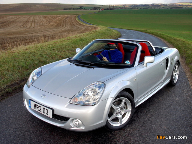 Pictures of Toyota MR2 Roadster Sport UK-spec 2002–07 (640 x 480)