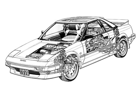 Toyota MR2 1984 photos