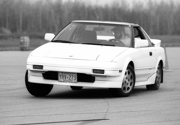 Toyota MR2 US-spec (AW11) 1985–89 pictures