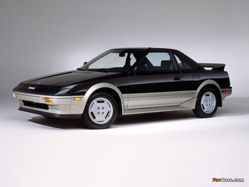 Toyota MR2 US-spec (AW11) 1985–89 wallpapers (800 x 600)