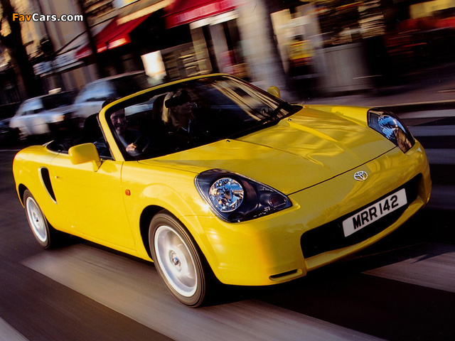 Toyota MR2 Roadster UK-spec 1999–2002 images (640 x 480)