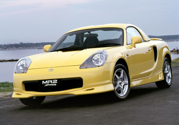 Toyota MR2 Spyder Sportivo AU-spec 1999–2002 images