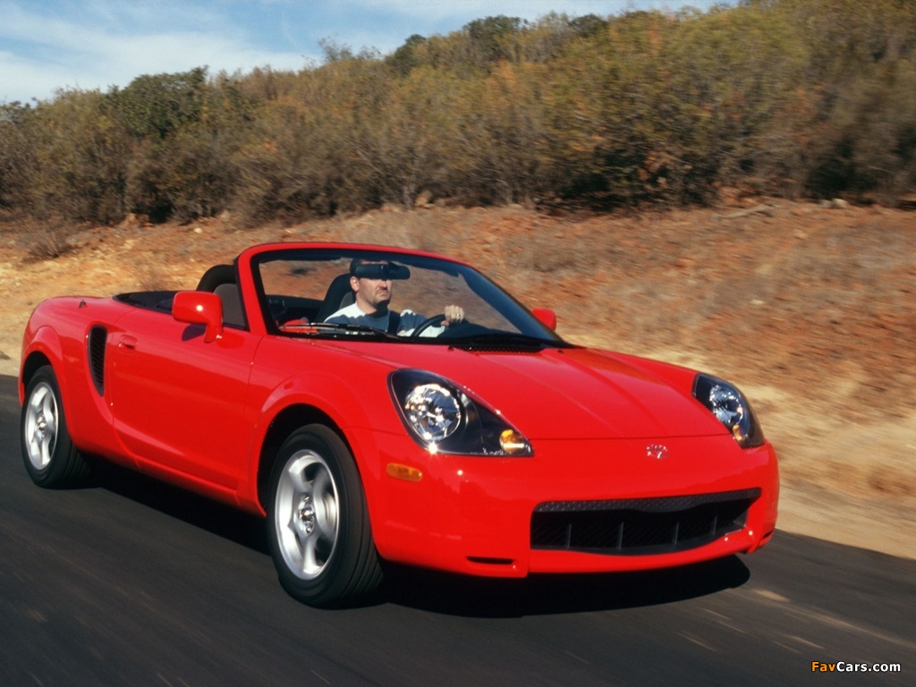 Toyota MR2 Spyder US-spec 1999–2002 photos (1024 x 768)