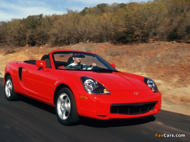 Toyota MR2 Spyder US-spec 1999–2002 photos (640 x 480)