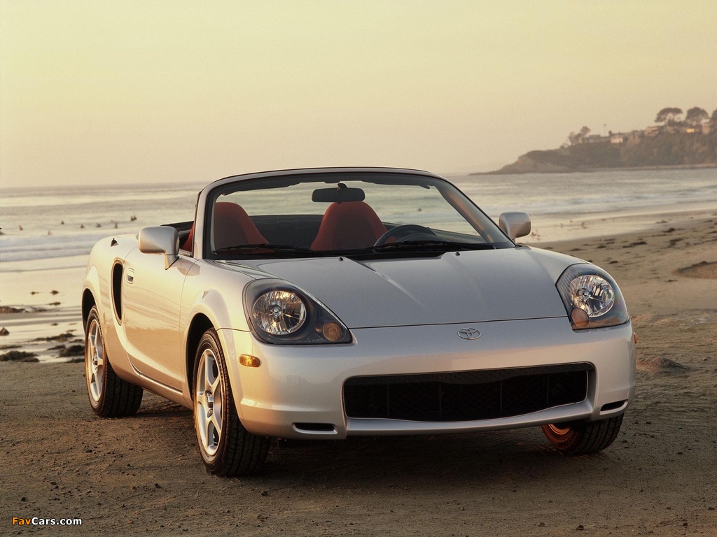 Toyota MR2 Spyder US-spec 1999–2002 photos (1024 x 768)