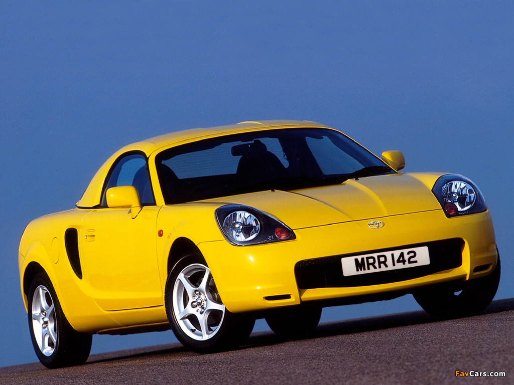 Toyota MR2 Roadster UK-spec 1999–2002 pictures (1024 x 768)