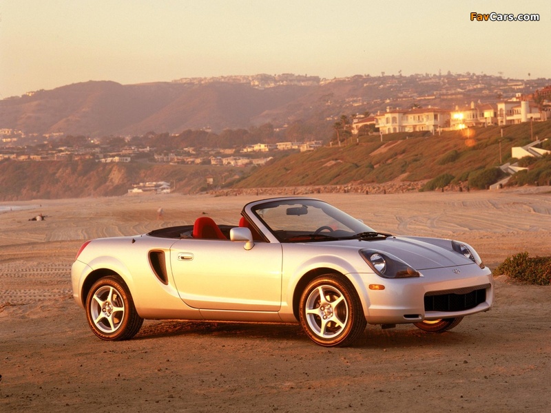 Toyota MR2 Spyder US-spec 1999–2002 wallpapers (800 x 600)