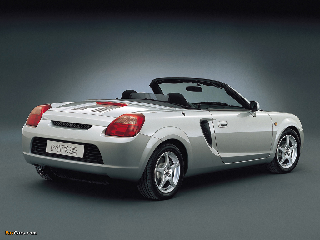 Toyota MR2 Roadster 1999–2002 wallpapers (1024 x 768)