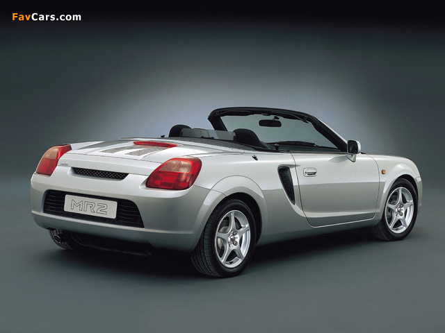 Toyota MR2 Roadster 1999–2002 wallpapers (640 x 480)