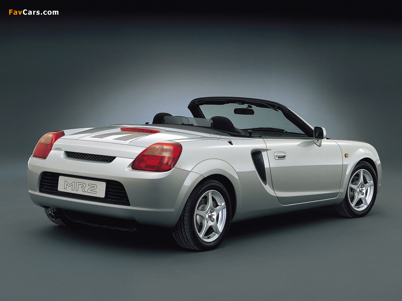 Toyota MR2 Roadster 1999–2002 wallpapers (800 x 600)