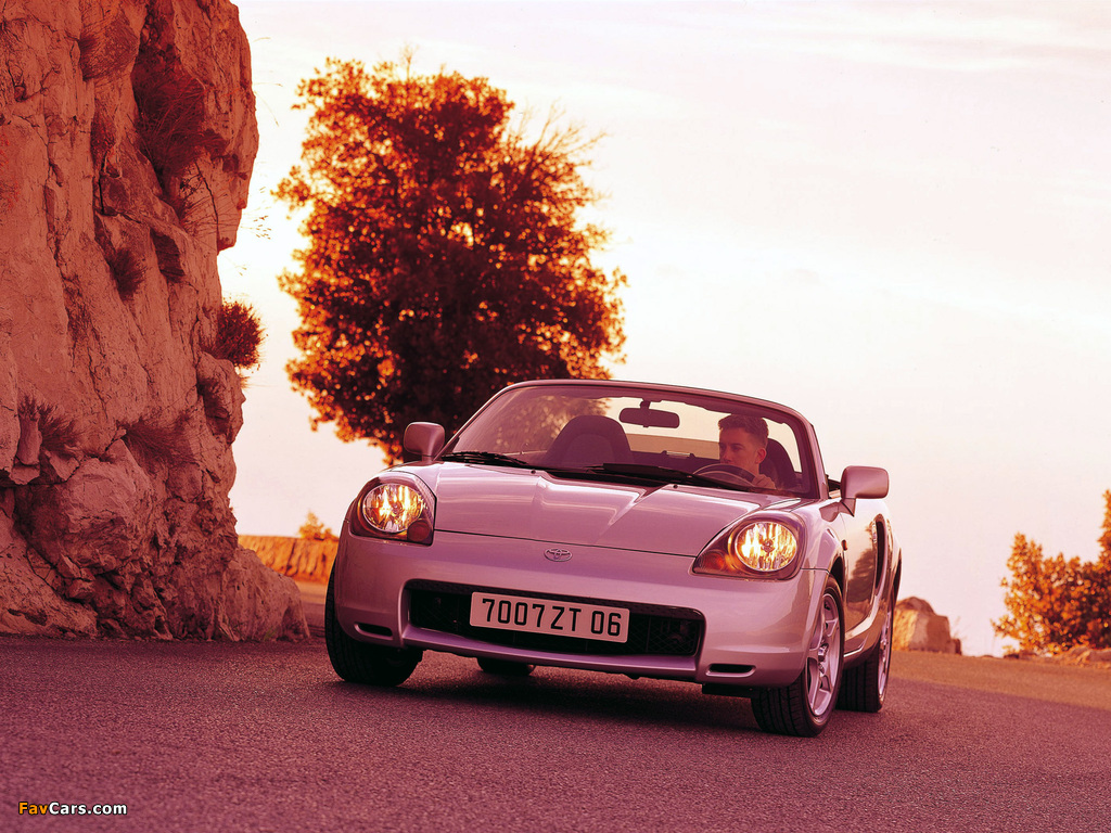 Toyota MR2 Roadster 1999–2002 wallpapers (1024 x 768)