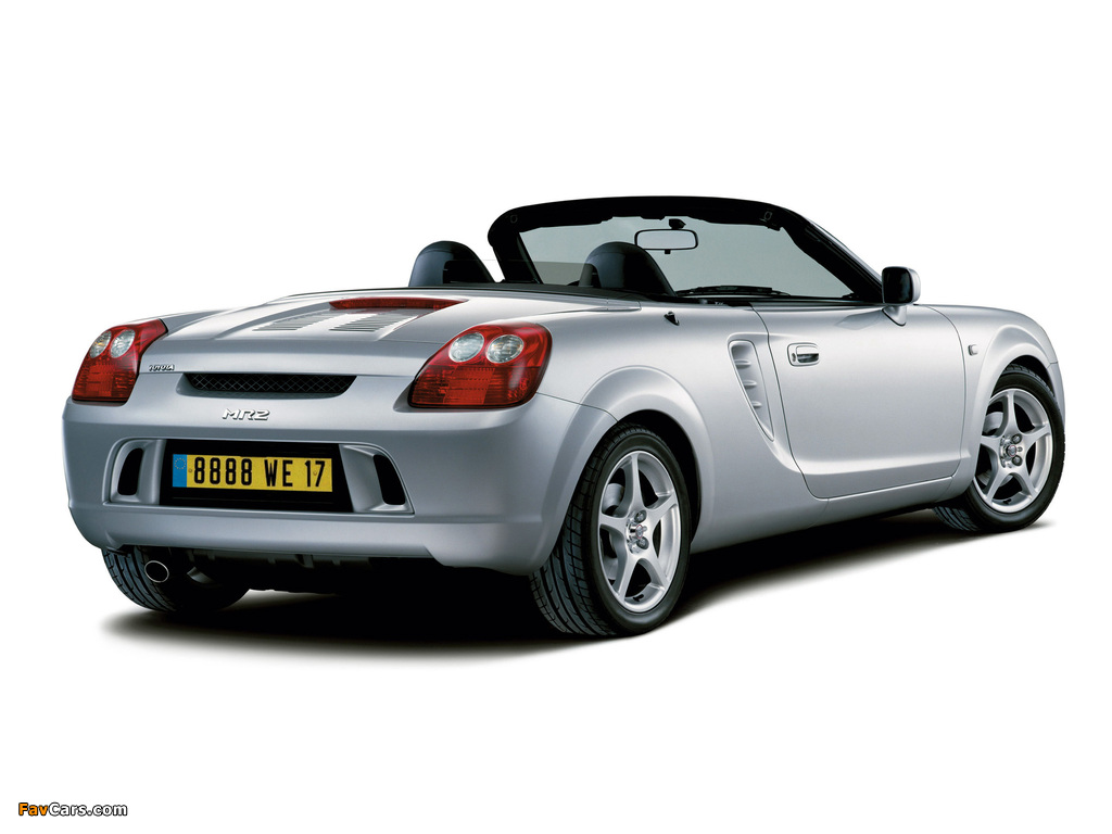 Toyota MR2 Roadster 2002–07 wallpapers (1024 x 768)