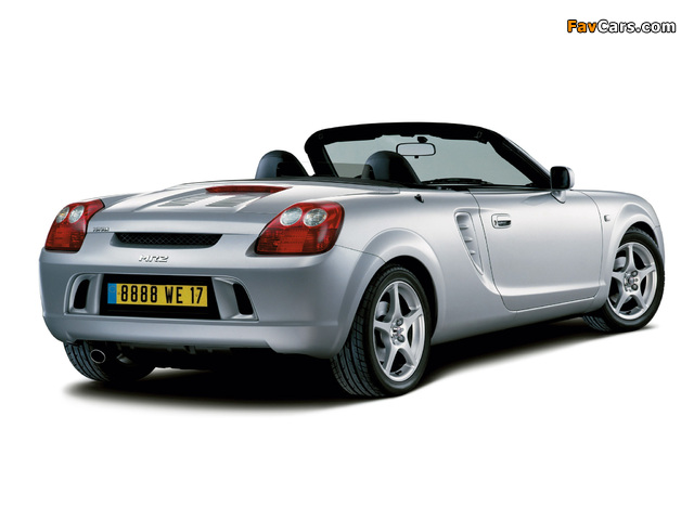 Toyota MR2 Roadster 2002–07 wallpapers (640 x 480)