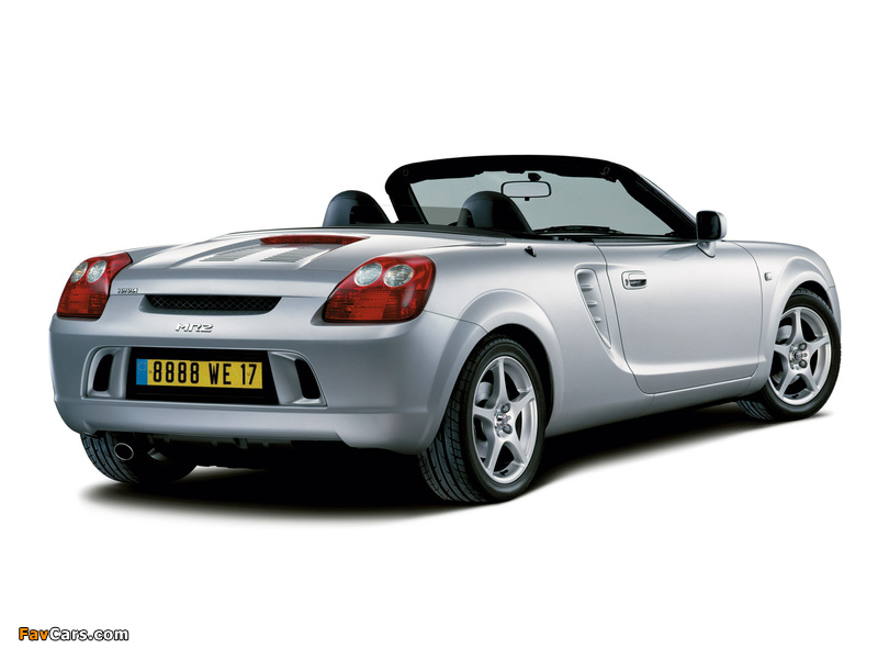 Toyota MR2 Roadster 2002–07 wallpapers (800 x 600)