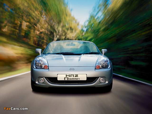 Toyota MR2 Roadster 2002–07 wallpapers (640 x 480)