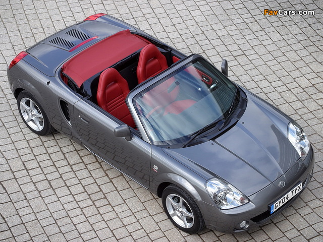 Toyota MR2 Roadster Red Collection 2004 wallpapers (640 x 480)