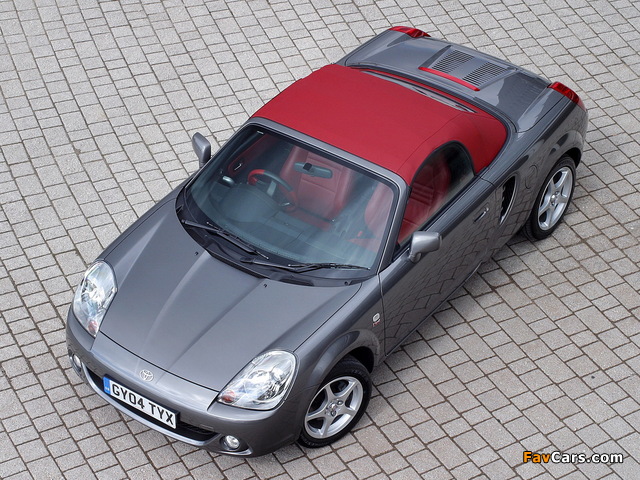 Toyota MR2 Roadster Red Collection 2004 wallpapers (640 x 480)