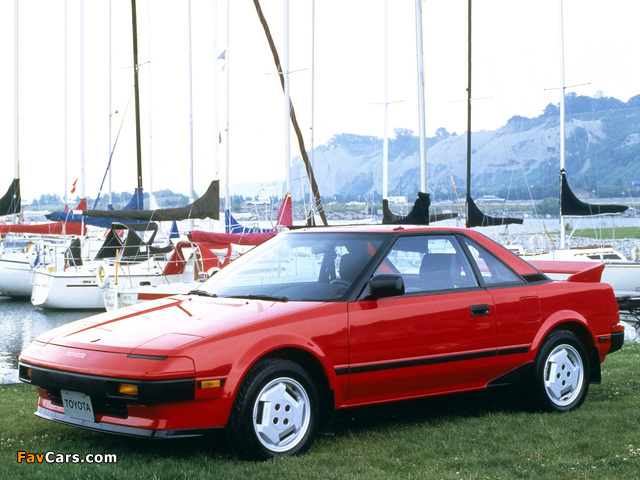 Toyota MR2 US-spec (AW11) 1985–89 wallpapers (640 x 480)