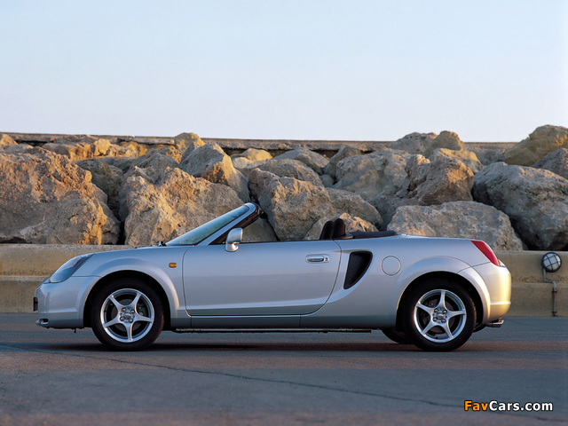 Toyota MR2 Roadster 1999–2002 wallpapers (640 x 480)
