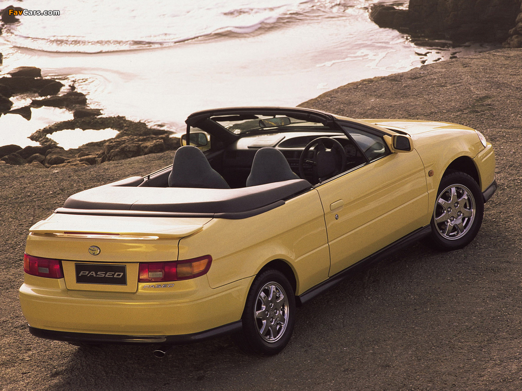Toyota Paseo Cabrio 1996 images (1024 x 768)