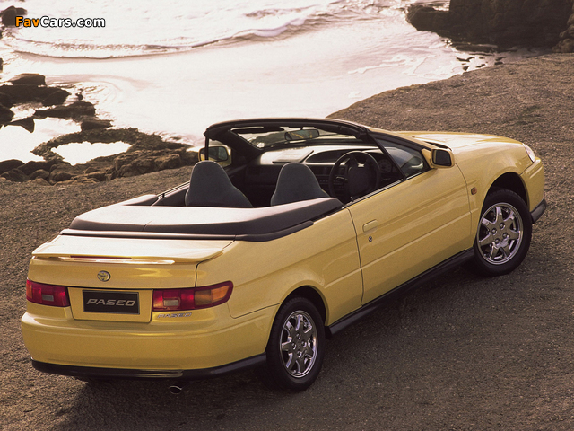 Toyota Paseo Cabrio 1996 images (640 x 480)