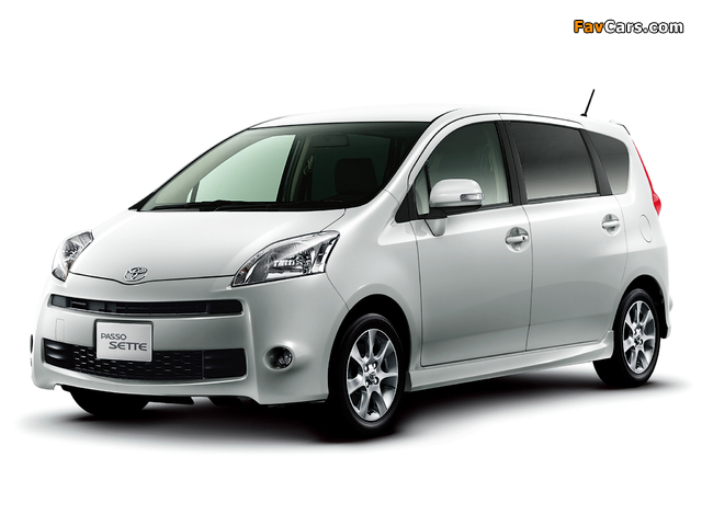 Images of Toyota Passo Sette S 2008–12 (640 x 480)